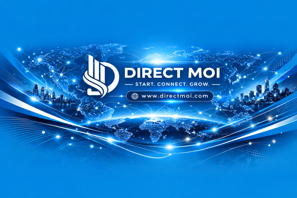 βΆοΈ Start. Connect. Grow. π An ecosystem for entrepreneurs π§ Start with consulting β π’ Grow with visibility β¬οΈ Explore Direct Moi