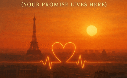 The Reason Why 13 Emotional indie pop album cover for “The Reason Why (Your Promise Lives Here)” — a storytelling song about brand purpose and connection by Direct Moi.