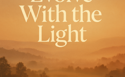 Evolve With the Light 3 Founder reflecting under Paris lights — symbolizing growth, feedback, and evolution of a brand through light and change.