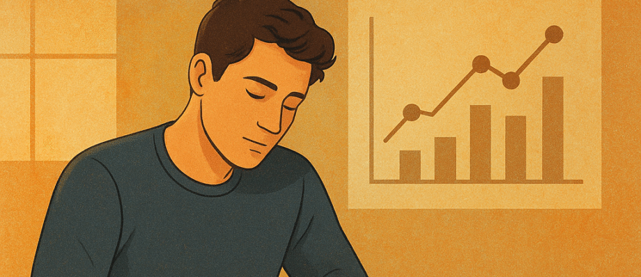 The Art of Measurement 1 “Illustration of a glowing compass surrounded by data lines and human silhouettes, symbolizing the harmony between analytics and emotion.”